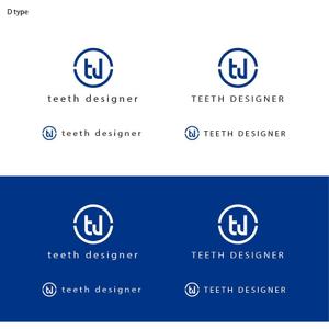 chikonotochan (chikonotochan)さんの歯科技工所『teethdesigner』のロゴマーク（シンボルマーク＋ロゴタイプ）への提案