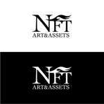 arizonan5 (arizonan5)さんの会社ロゴ「NFT ART & ASSETS」のロゴへの提案