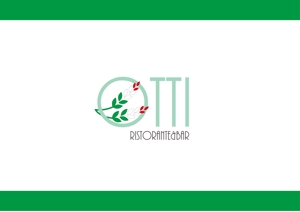 KKデザイン (elovehakkai)さんのイタリアンバル「OTTI(オッティ)」のロゴへの提案