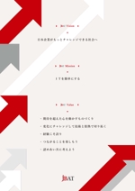 Atsushi.H (a-hirano_atsushi_001)さんのメーカー企業Visionポスターへの提案