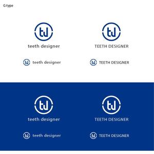 chikonotochan (chikonotochan)さんの歯科技工所『teethdesigner』のロゴマーク（シンボルマーク＋ロゴタイプ）への提案