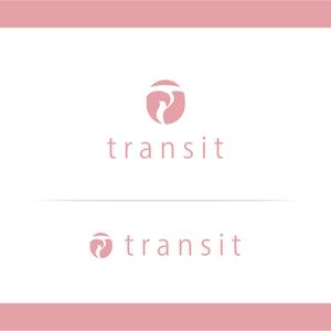 angie design (angie)さんのエステサロン「transit」のロゴ作成依頼への提案