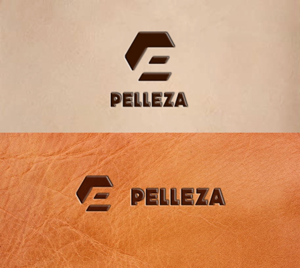 革小物ブランド「PELLEZA」のロゴ