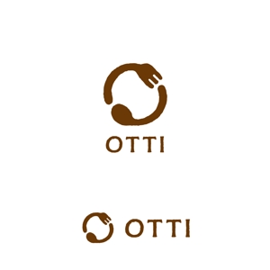 marutsuki (marutsuki)さんのイタリアンバル「OTTI(オッティ)」のロゴへの提案
