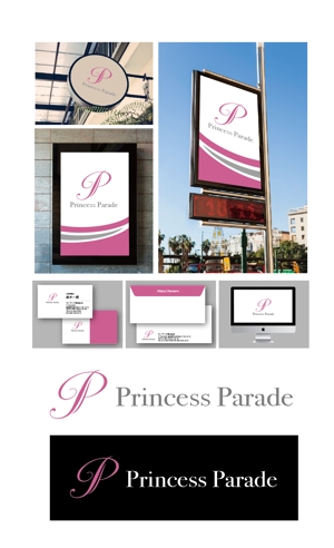 King_J (king_j)さんのアパレルブランド「Princess Parade」のブランドロゴへの提案