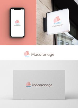 holy245 (holy245)さんの貿易商社「Macaronage」のロゴへの提案