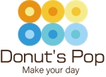 tomo-design (YURIE_ITAKURA)さんのドーナッツショップ　Donuts pop の ロゴへの提案