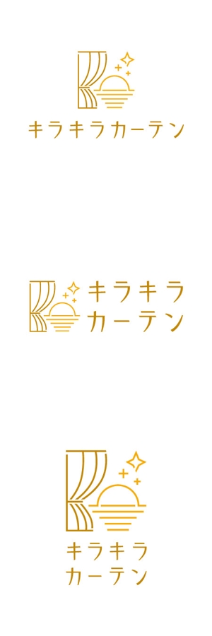 nkiyo2021（エヌキヨ） ()さんのオーダーカーテン販売サイトのロゴマーク作成への提案
