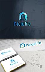 m_mhljm (m_mhljm)さんの建築　「New life」の　ロゴへの提案