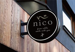 kota-0303 (kota-0303)さんの美容室新店舗「nico」のロゴへの提案