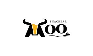 Nana (Hello_Nana)さんのスナックバー「SnakBar  Moo」のロゴ・店舗看板への提案