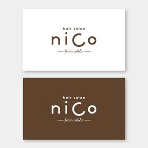 m_mtbooks (m_mtbooks)さんの美容室新店舗「nico」のロゴへの提案