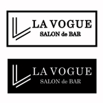 株式会社こもれび (komorebi-lc)さんの【商標登録なし】SALON de BAR LA VOGUE のロゴ　の作成への提案