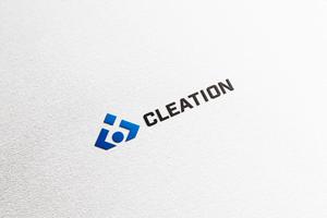 Ü design (ue_taro)さんの災害復旧会社　「クリエイション」「CLEATION」のロゴ、への提案