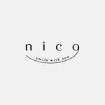 alne-cat (alne-cat)さんの美容室新店舗「nico」のロゴへの提案