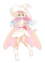 ikuRa (ikuRa)さんの白い魔法使い（少女）のキャラクターデザインへの提案
