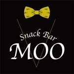 Nao-Design (naohito280)さんのスナックバー「SnakBar  Moo」のロゴ・店舗看板への提案