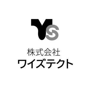 うさぎいち (minagirura27)さんのモルタル造形と設備工事の株式会社ワイズテクトのロゴへの提案