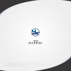 XL@グラフィック (ldz530607)さんのモルタル造形と設備工事の株式会社ワイズテクトのロゴへの提案