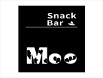 kikujiro (kiku211)さんのスナックバー「SnakBar  Moo」のロゴ・店舗看板への提案