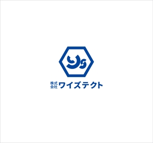 kikujiro (kiku211)さんのモルタル造形と設備工事の株式会社ワイズテクトのロゴへの提案