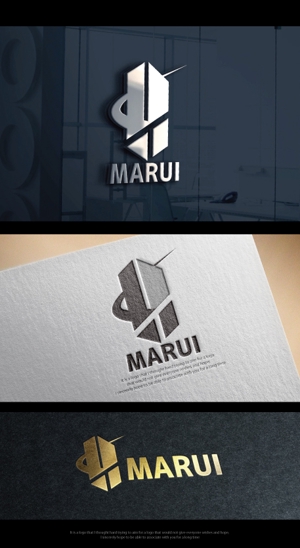 魔法スタジオ (mahou-phot)さんの不動産会社「有限会社マルイ」のロゴ作成への提案