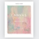 mai (mai0228)さんのダンスイベント『CANVAS』のチラシデザインへの提案