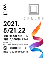 Izawa (izawaizawa)さんのダンスイベント『CANVAS』のチラシデザインへの提案