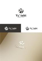 はなのゆめ (tokkebi)さんのモルタル造形と設備工事の株式会社ワイズテクトのロゴへの提案