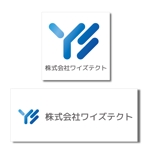 ヨンキイチ (n-morimoto)さんのモルタル造形と設備工事の株式会社ワイズテクトのロゴへの提案