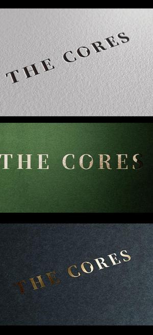  chopin（ショパン） (chopin1810liszt)さんのラグジュアリー古着屋「THE  CORES」のロゴデザインへの提案