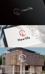 Morinohito (Morinohito)さんの建築　「New life」の　ロゴへの提案