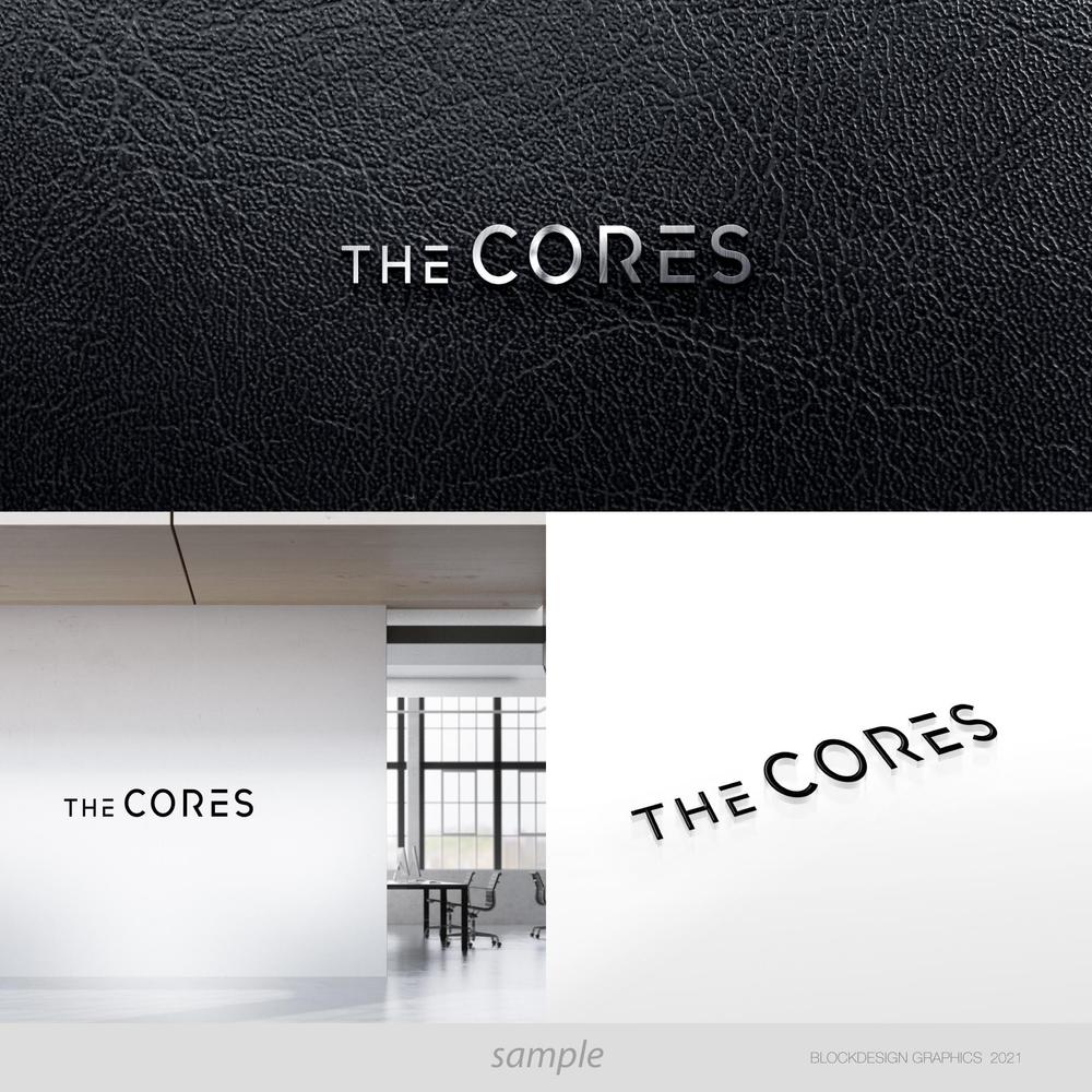 ラグジュアリー古着屋「THE  CORES」のロゴデザイン