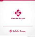shiromiso  (shiromiso)さんのブーケ定期購入ギフトサービス「Bachelor Bouquet」のサービスロゴへの提案
