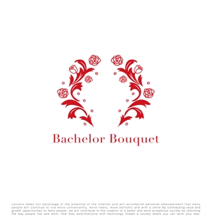 tog_design (tog_design)さんのブーケ定期購入ギフトサービス「Bachelor Bouquet」のサービスロゴへの提案