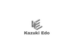 ITG (free_001)さんのアーティスト「Kazuki Edo」のロゴへの提案