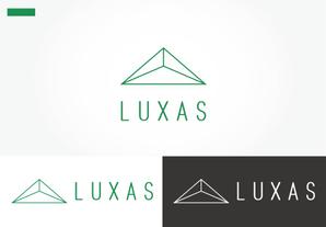 masami designer (masa_uchi)さんの会社ホームページ、名刺ＬＵＸＡＳのロゴへの提案