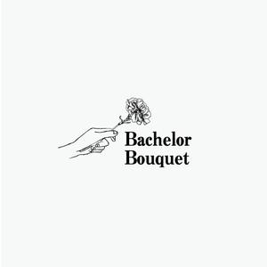 mai (mai0228)さんのブーケ定期購入ギフトサービス「Bachelor Bouquet」のサービスロゴへの提案