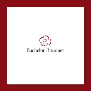 nico design room (momoshi)さんのブーケ定期購入ギフトサービス「Bachelor Bouquet」のサービスロゴへの提案