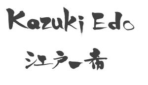 加藤龍水 (ryusui18)さんのアーティスト「Kazuki Edo」のロゴへの提案