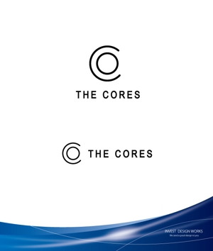 invest (invest)さんのラグジュアリー古着屋「THE  CORES」のロゴデザインへの提案