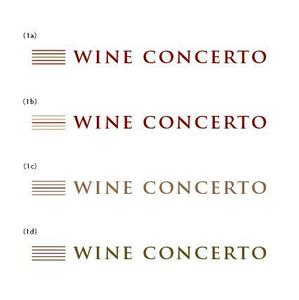 Nayaさんの「Wine Concerto」のロゴ作成への提案