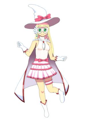 株式会社イーネットビズ (e-nets)さんの白い魔法使い（少女）のキャラクターデザインへの提案