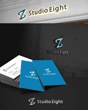 D.R DESIGN (Nakamura__)さんのフィットネスジム「 Studio Eight 」のロゴへの提案