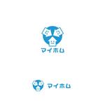 P Design (DesignStudio)さんのマイホームアプリ サービス「マイホム」のロゴへの提案