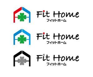 horohoro (horohoro)さんの「Fit Home、フィットホーム」のロゴ作成への提案