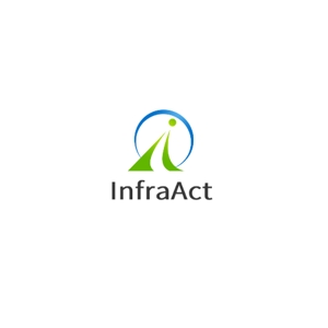 Okumachi (Okumachi)さんの道路橋などインフラ構造物の点検ビジネス”InfraAct（インフラアクト）”のロゴへの提案