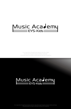 魔法スタジオ (mahou-phot)さんのEYS-Kids音楽教室のロゴへの提案