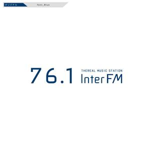 tikaさんの「76.1 THE REAL MUSIC STATION InterFM」のロゴ作成への提案