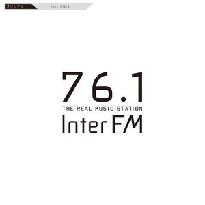 tikaさんの「76.1 THE REAL MUSIC STATION InterFM」のロゴ作成への提案